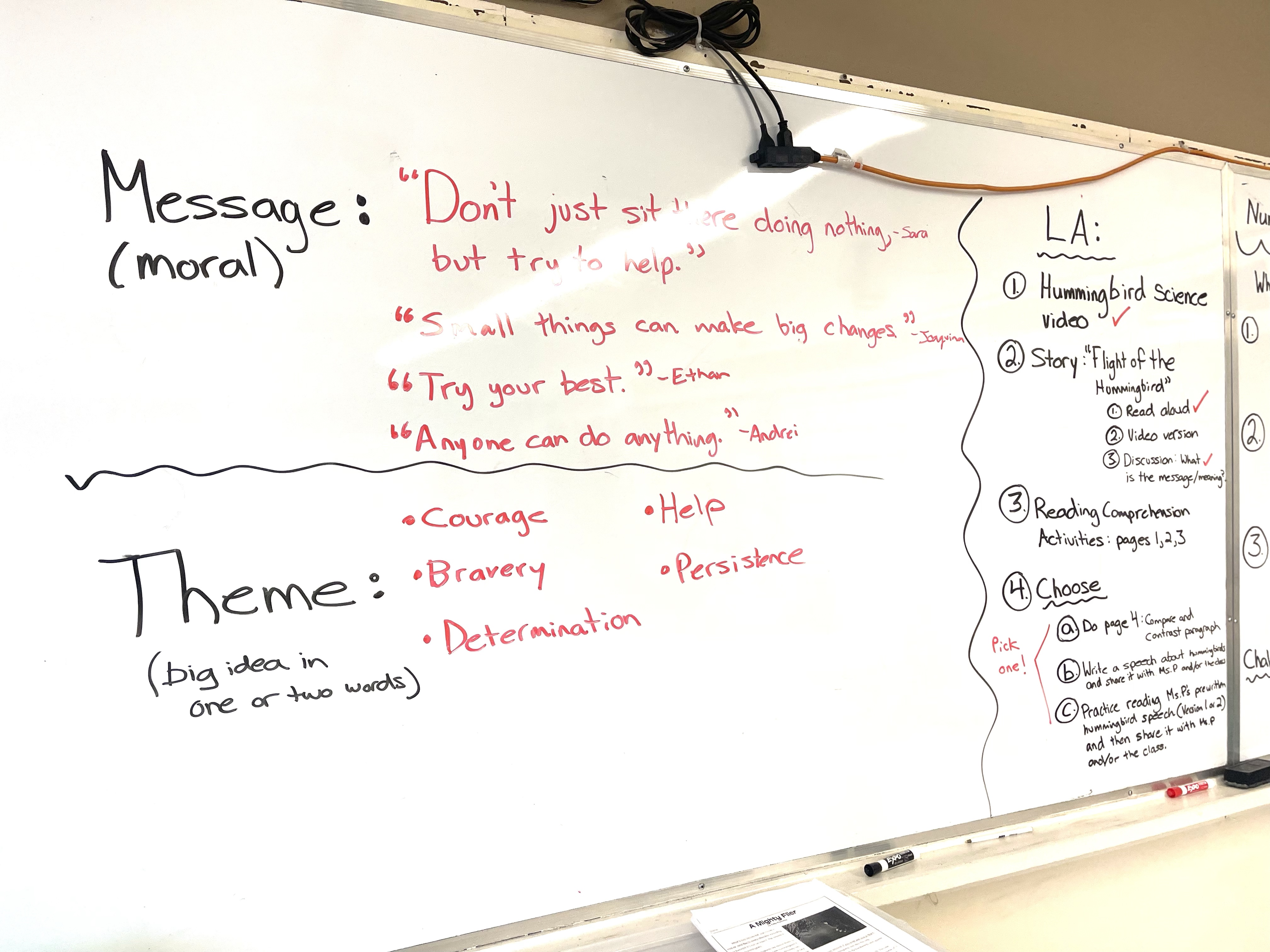 Growth Mindset, Patterns, Hummingbird Story – Tiffany Poirier